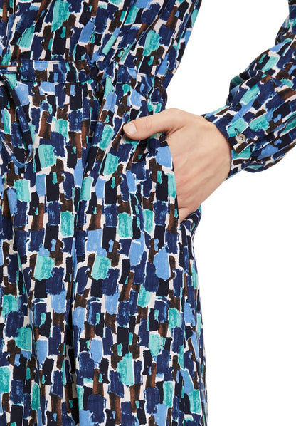 Dress with Geometric Print