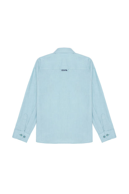 Light Blue Long Sleeve Shirt