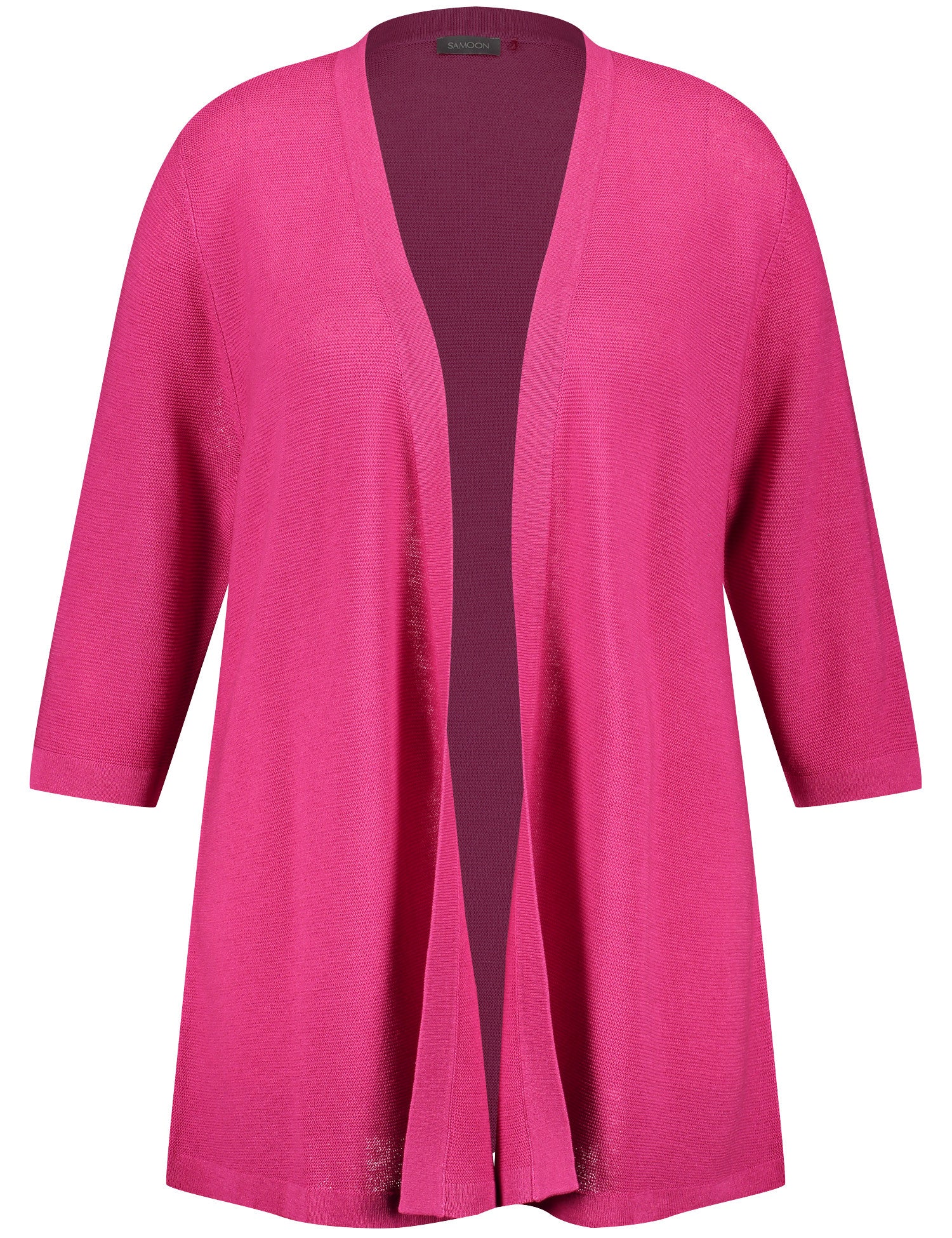 Long Cardigan With Mid-Length Sleeves