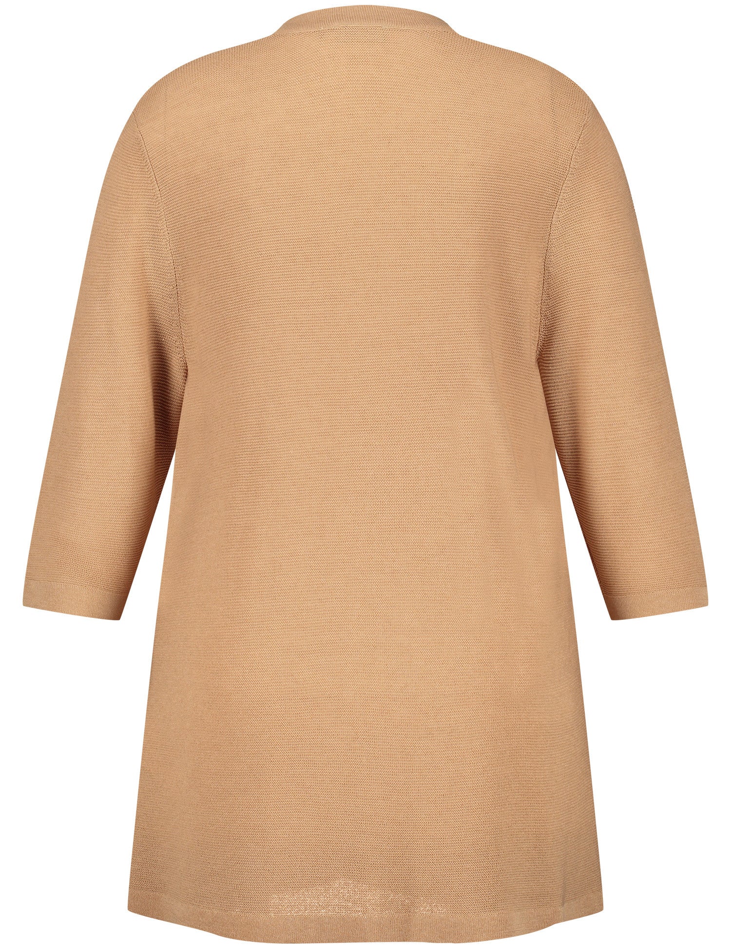 Long Cardigan With Mid-Length Sleeves