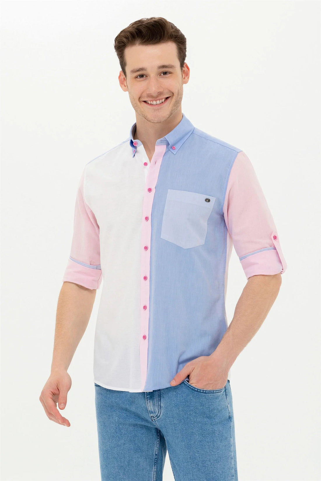 Multi-Color Long Sleeve Shirt