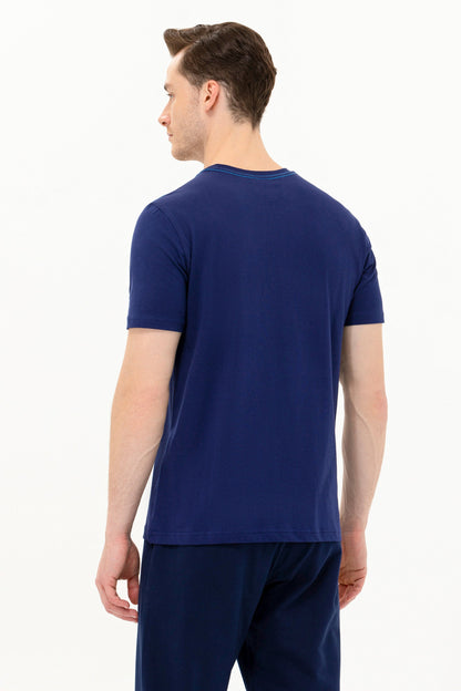 Navy Blue Short Sleeve T-Shirt