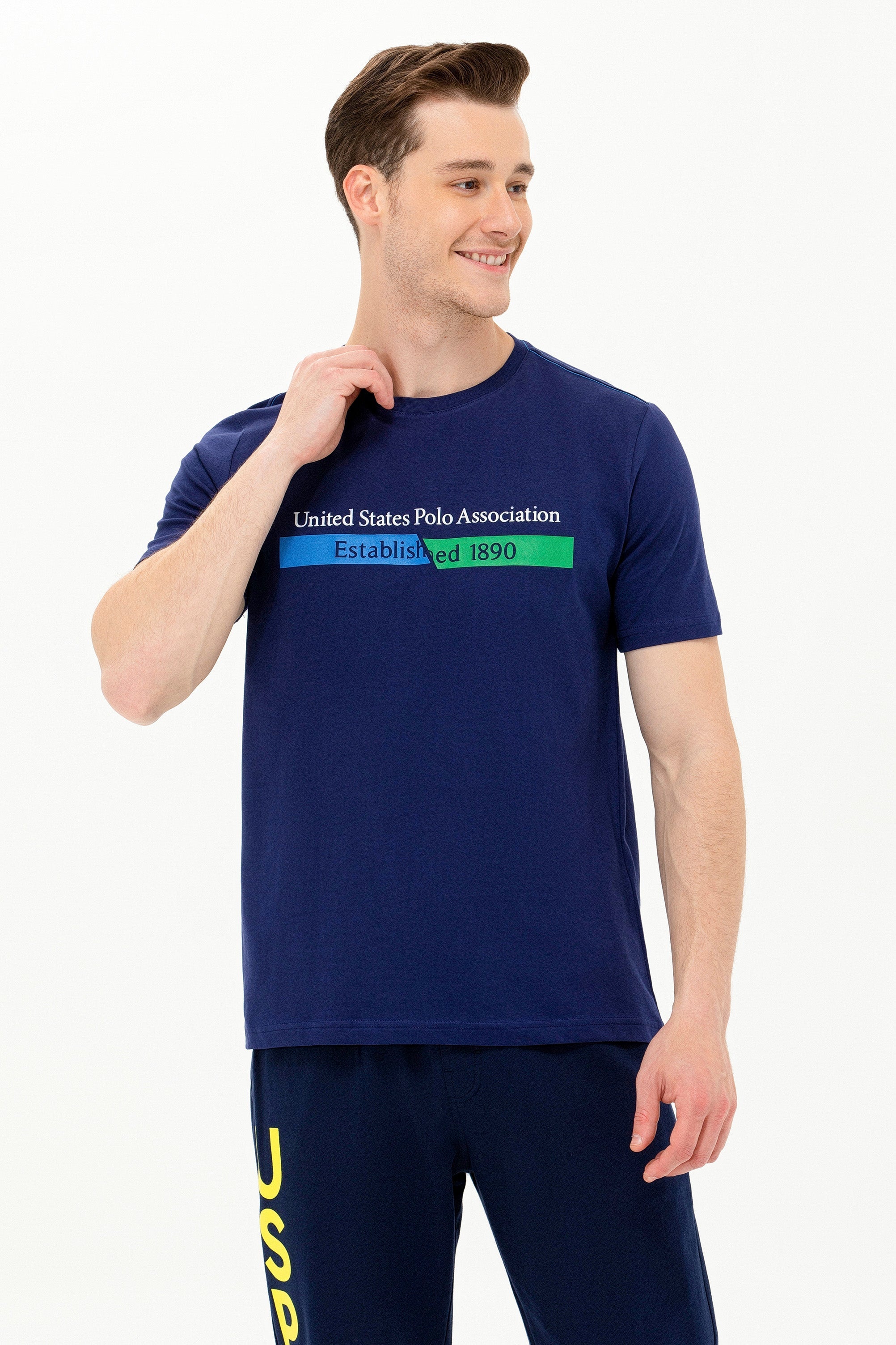 Navy Blue Short Sleeve T-Shirt