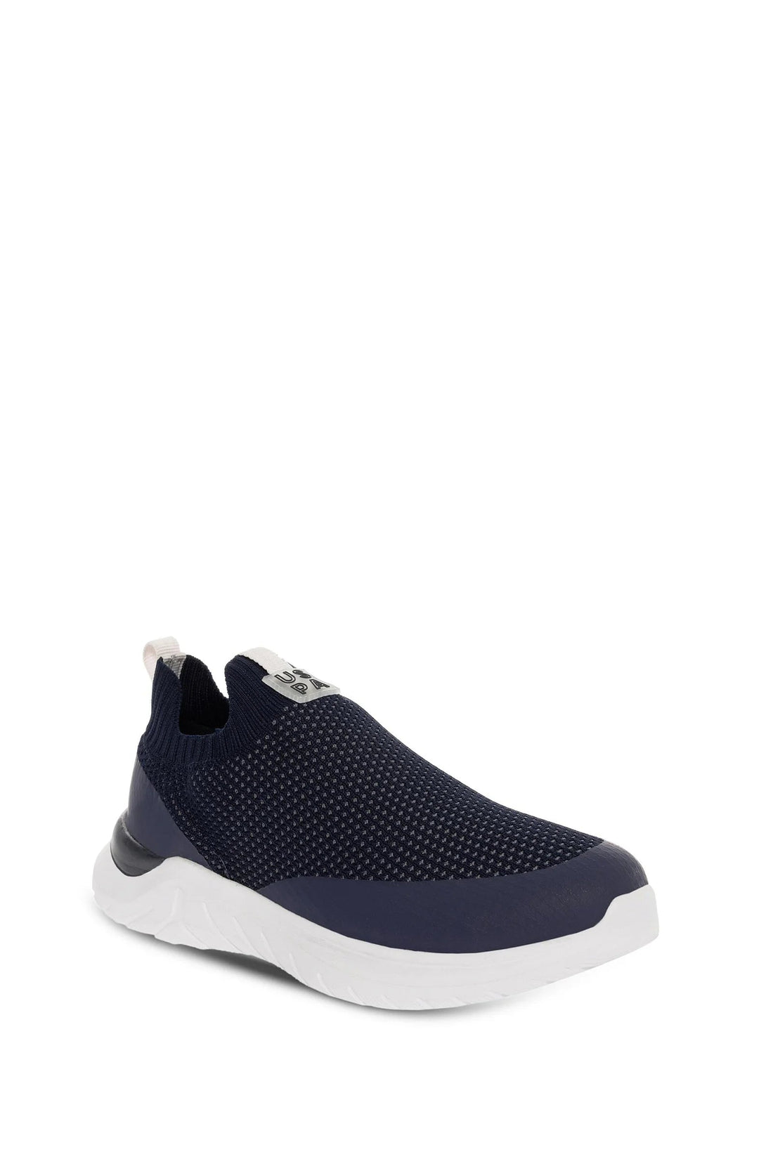 Navy Low Top Trainers