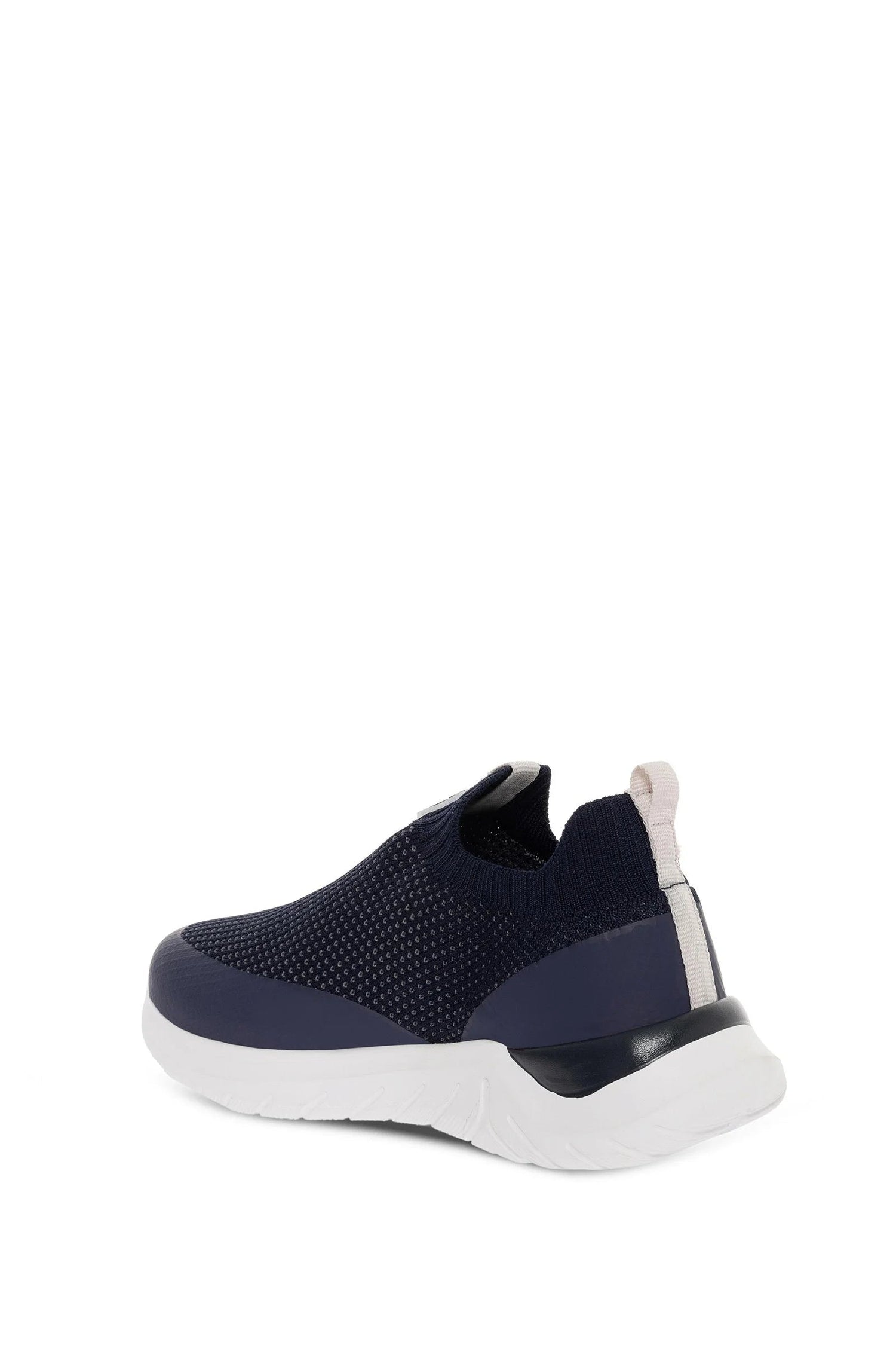 Navy Low Top Trainers