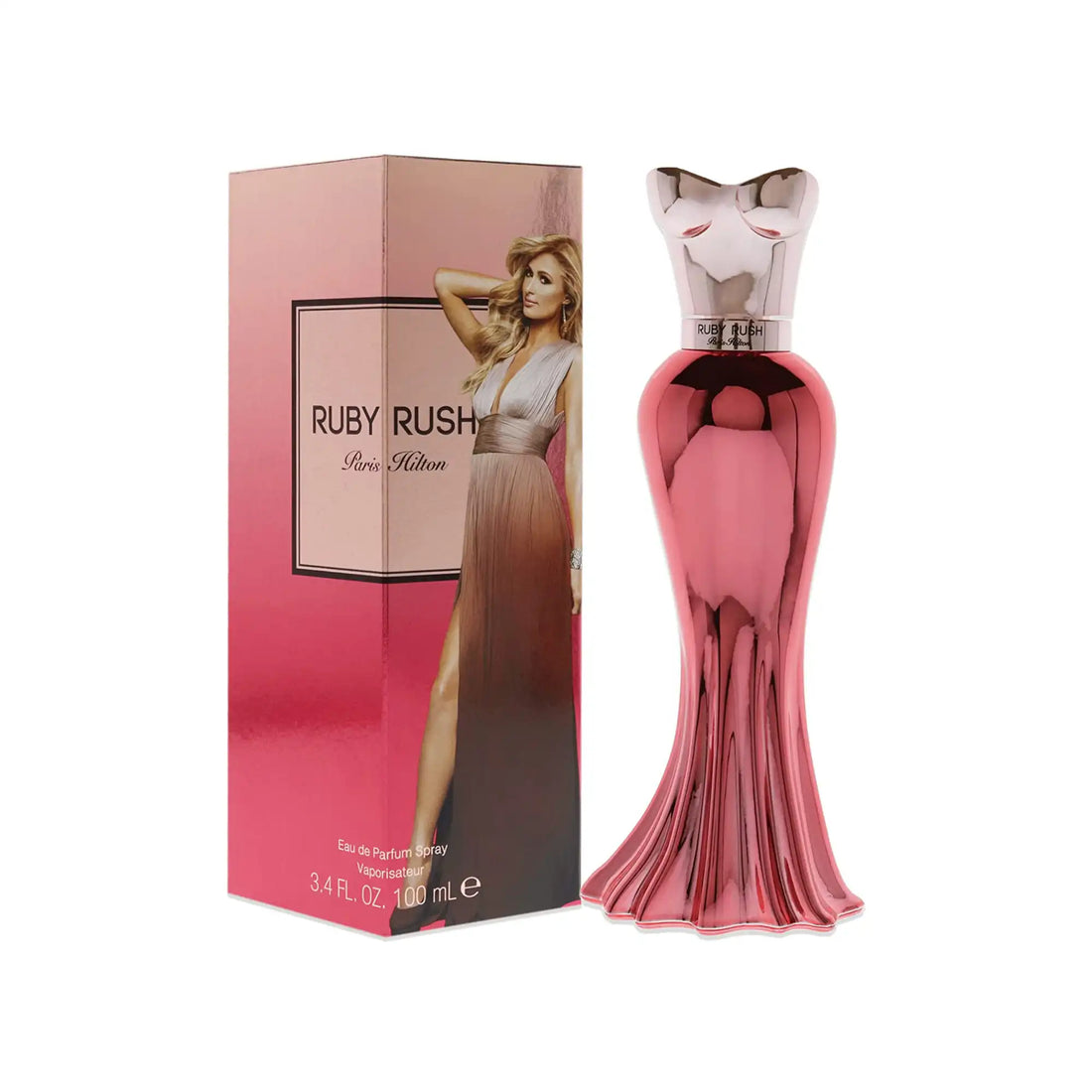Paris Hilton Ruby Rush Woman Eau de Parfum Spray 100ml Packaging