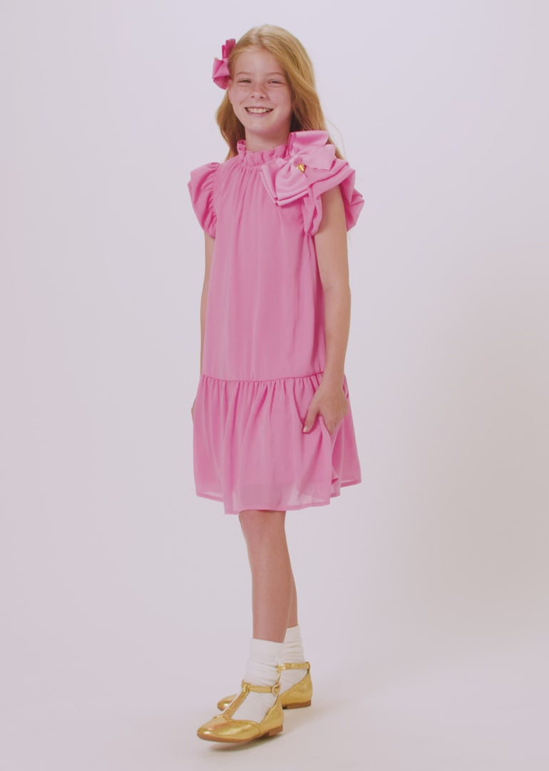 Fern Dress Rose