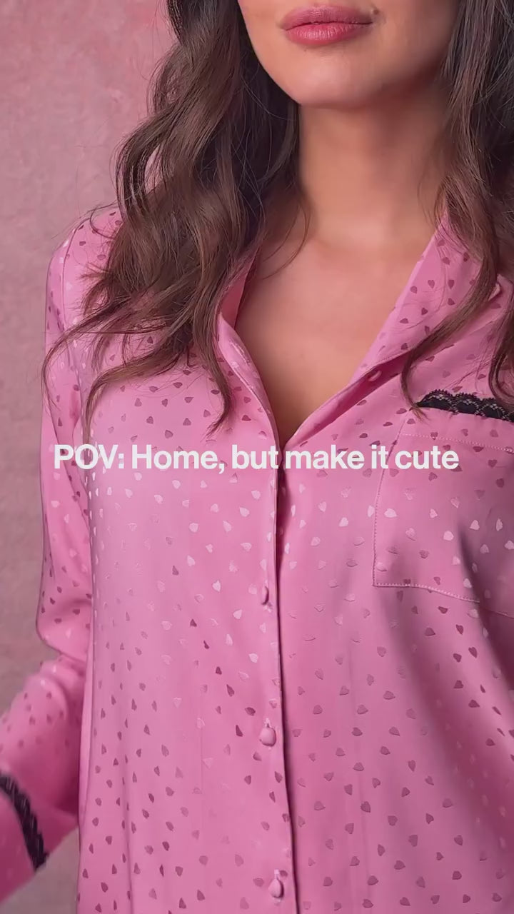Long open pajamas - Caprice
