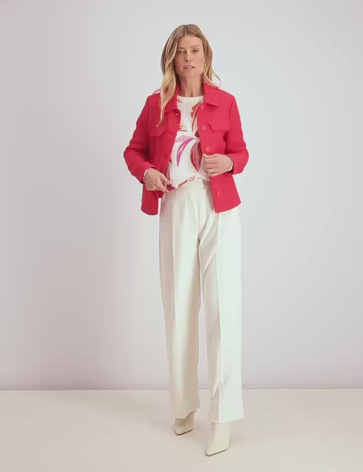 Gerry Weber_Fashionable Blazer Jacket in a Textured Look_530018-31252_60119_Vid