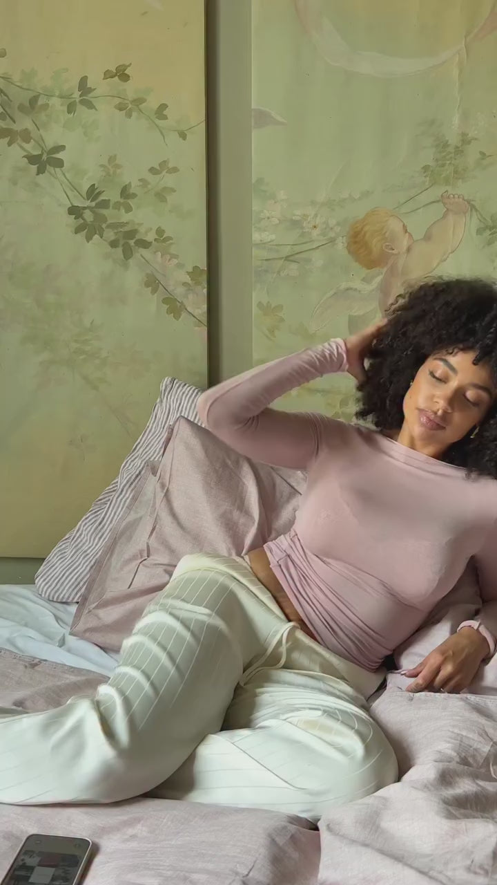 Hunkemoller_Pink_super soft Boatneck shirt with Cashmere_302732_Pink