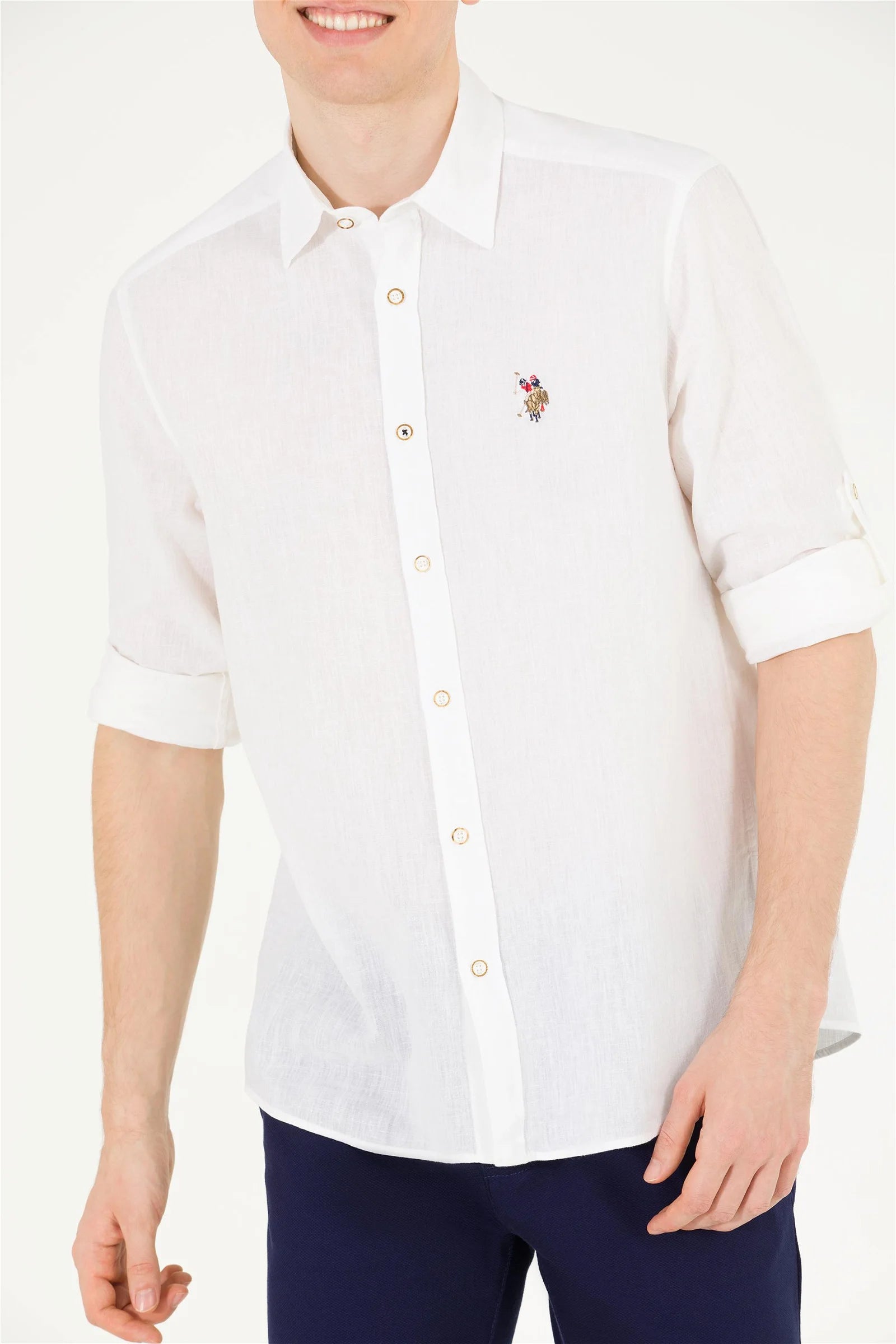 White Long Sleeve Shirt