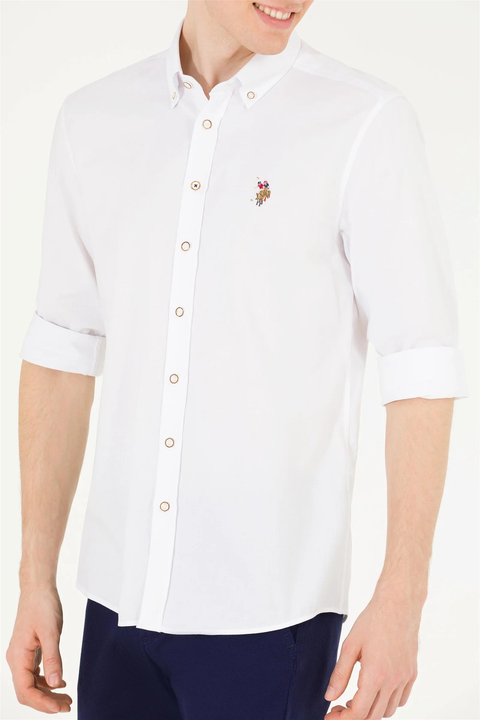 White Long Sleeve Shirt