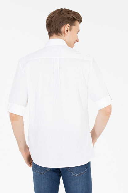 White Long Sleeve Shirt