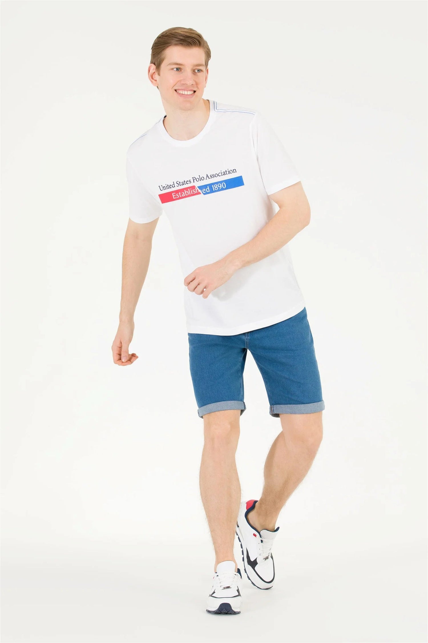 White Short Sleeve Graphic T-Shirt