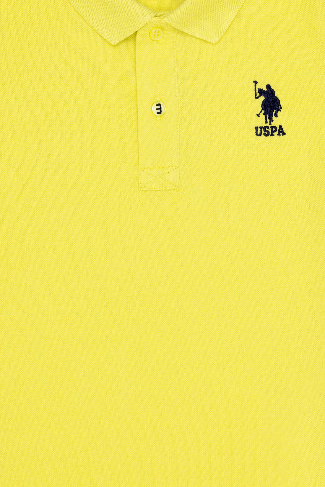 Yellow Short Sleeve Polo Shirt