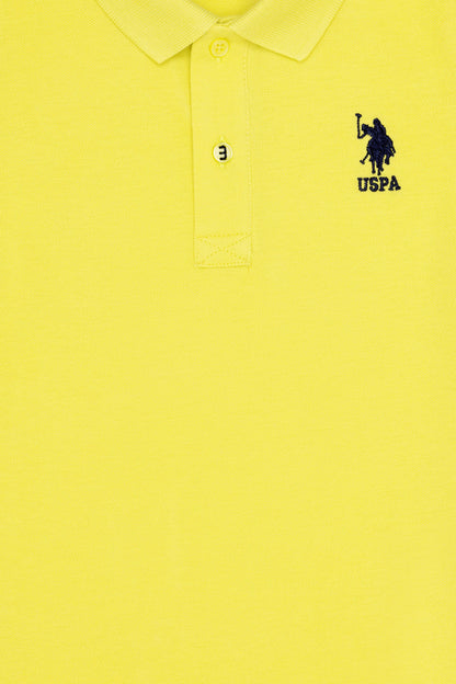 Yellow Short Sleeve Polo Shirt