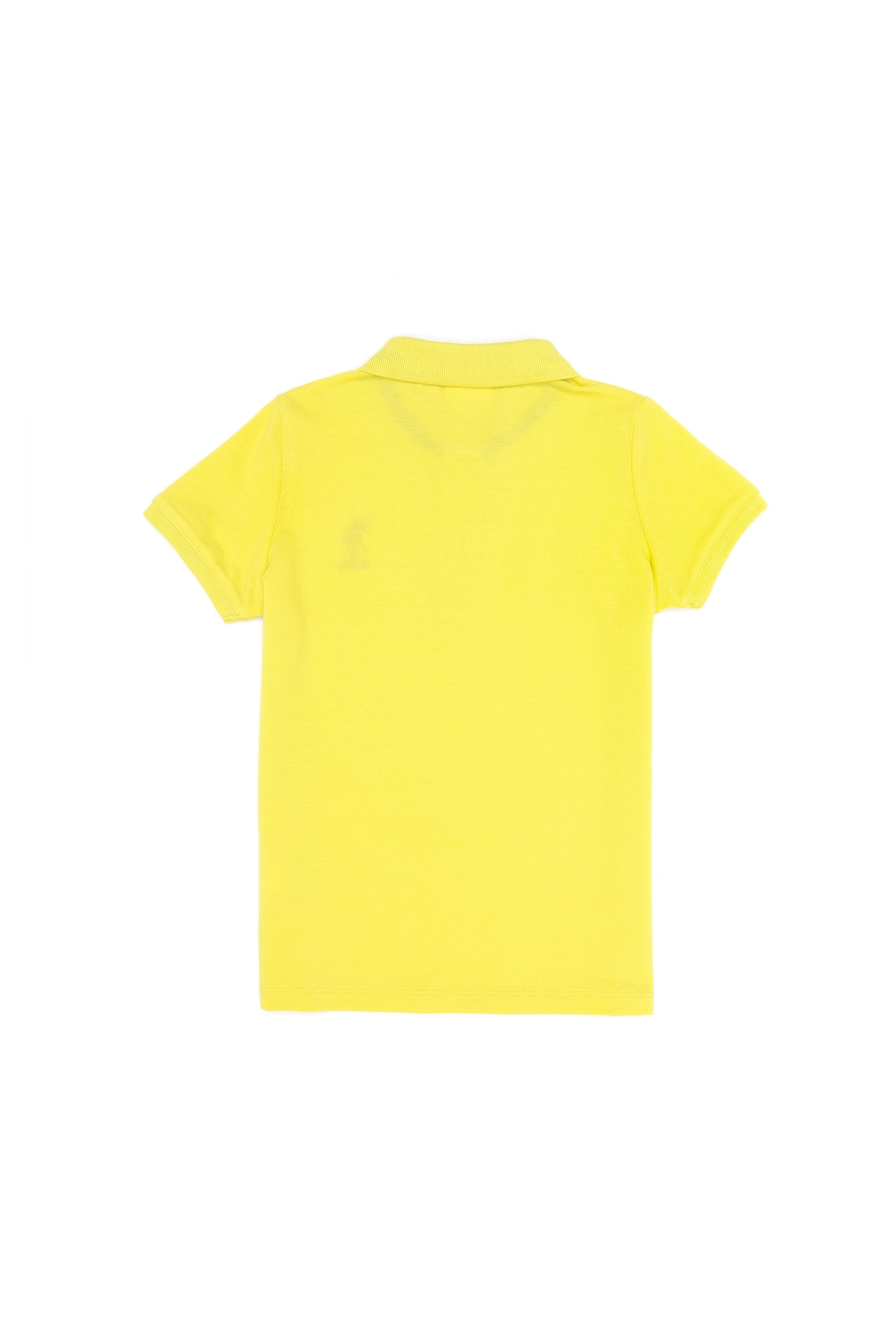 Yellow Short Sleeve Polo Shirt