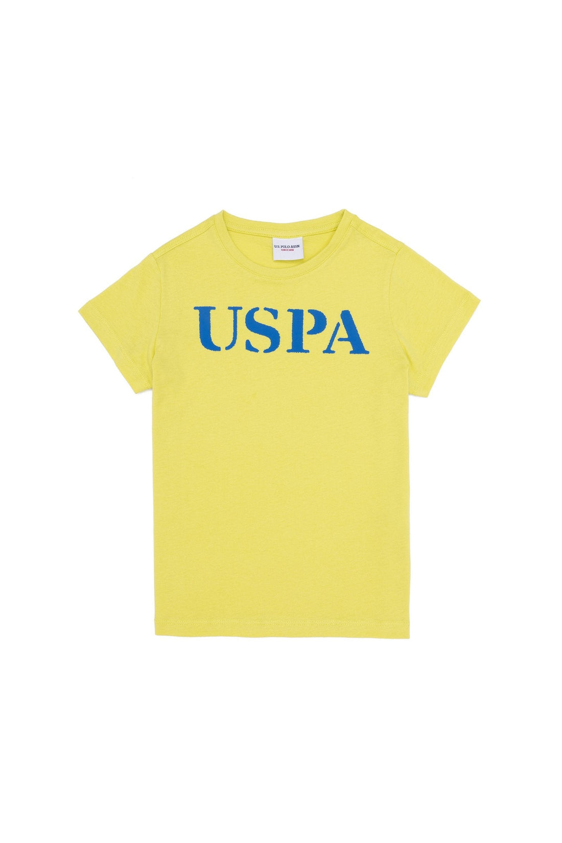 Yellow Short Sleeve T-Shirt With Graphics
