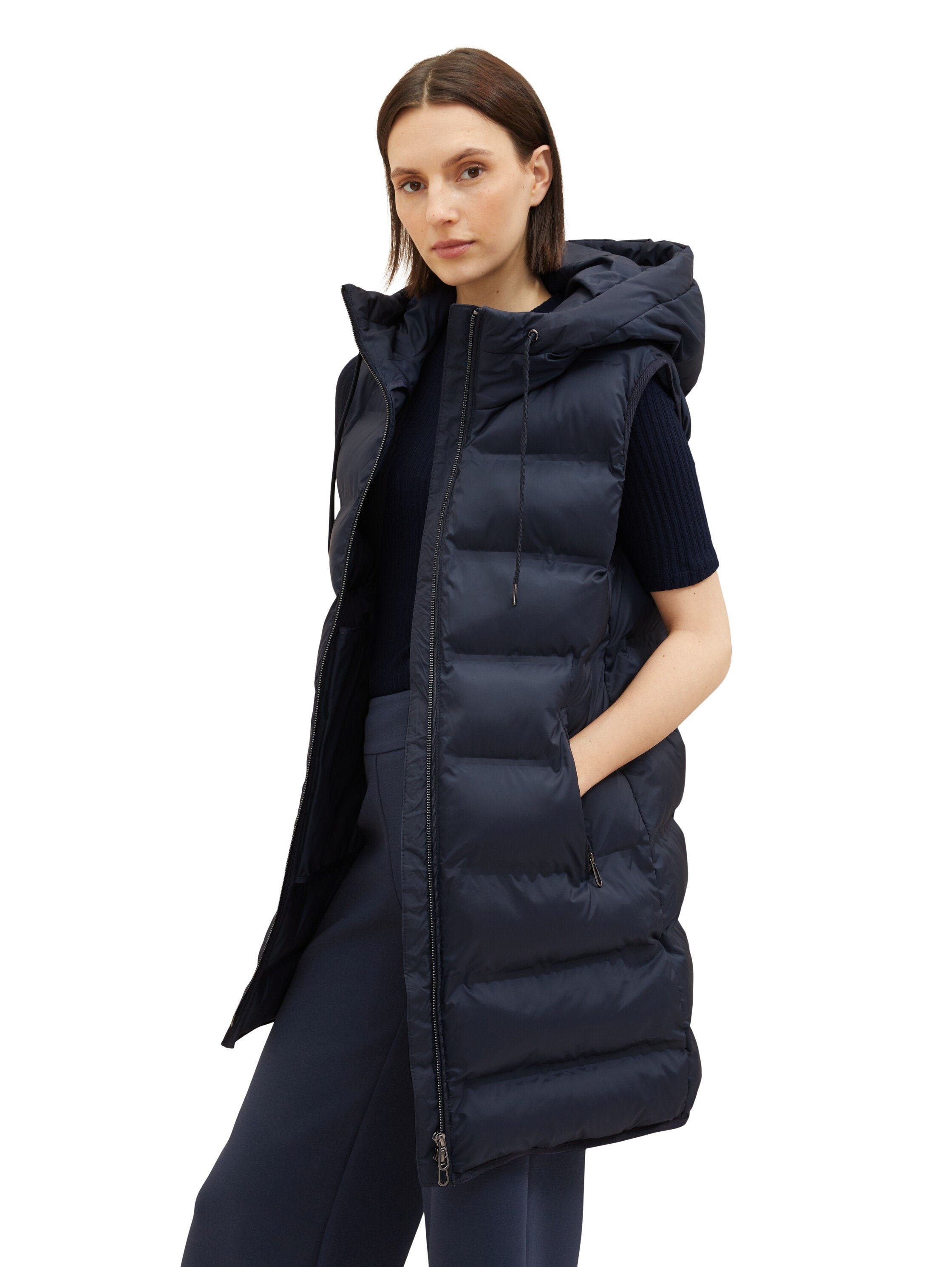 Quilted Vests Long Lightweight Ve_1036720_10668_03