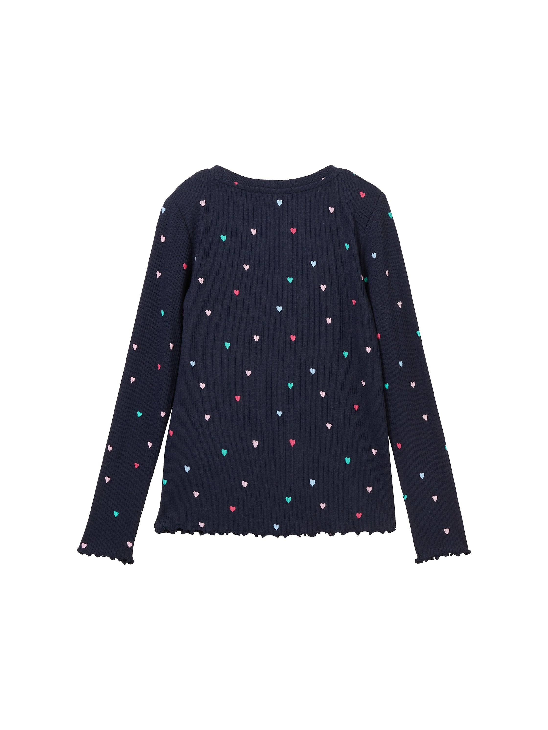 Printed Longsleeve T-Shirt_1037413_32372_02