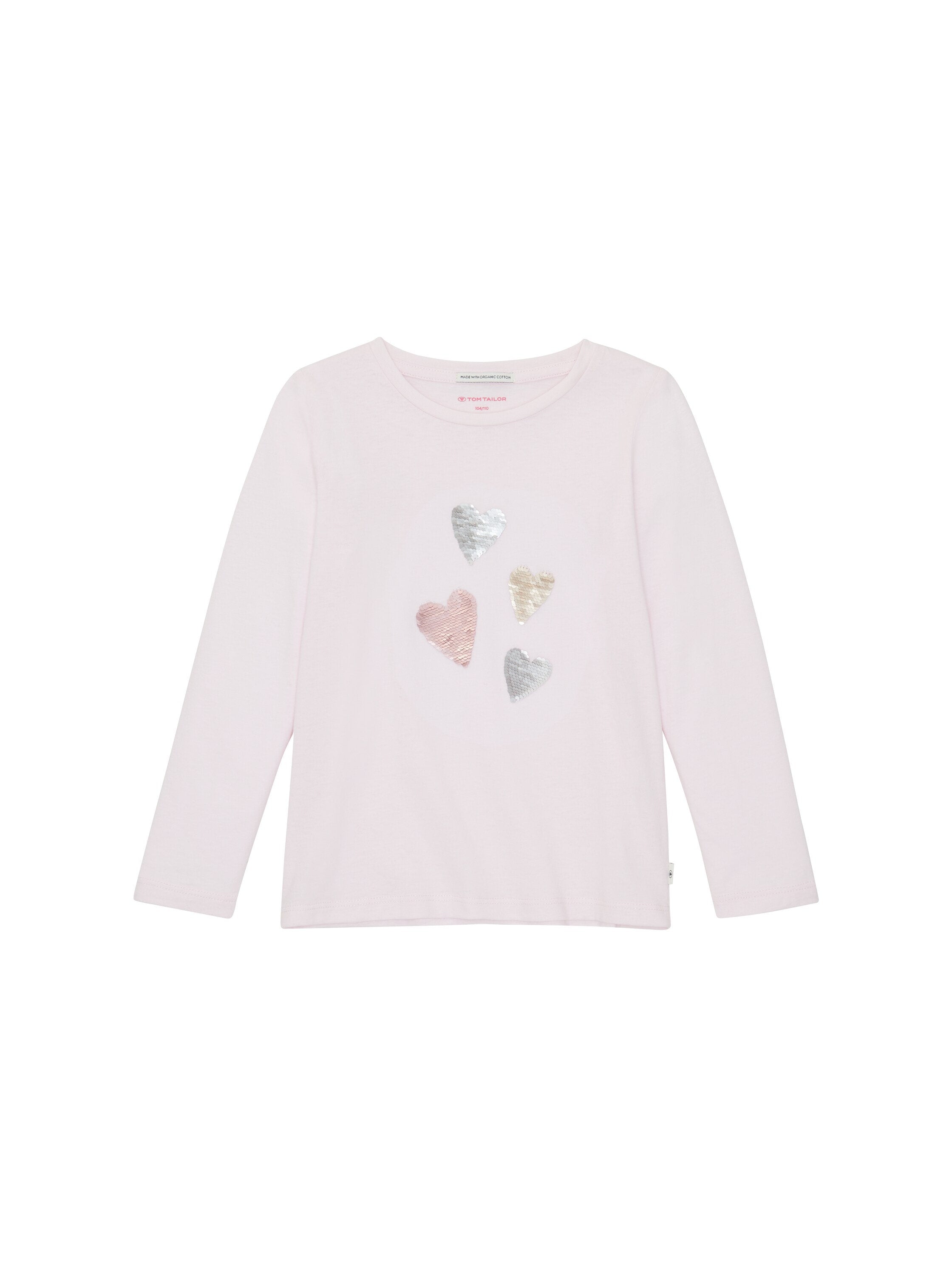 Detailed Sequins Longsleeve T-Shirt_1037414_29362_01