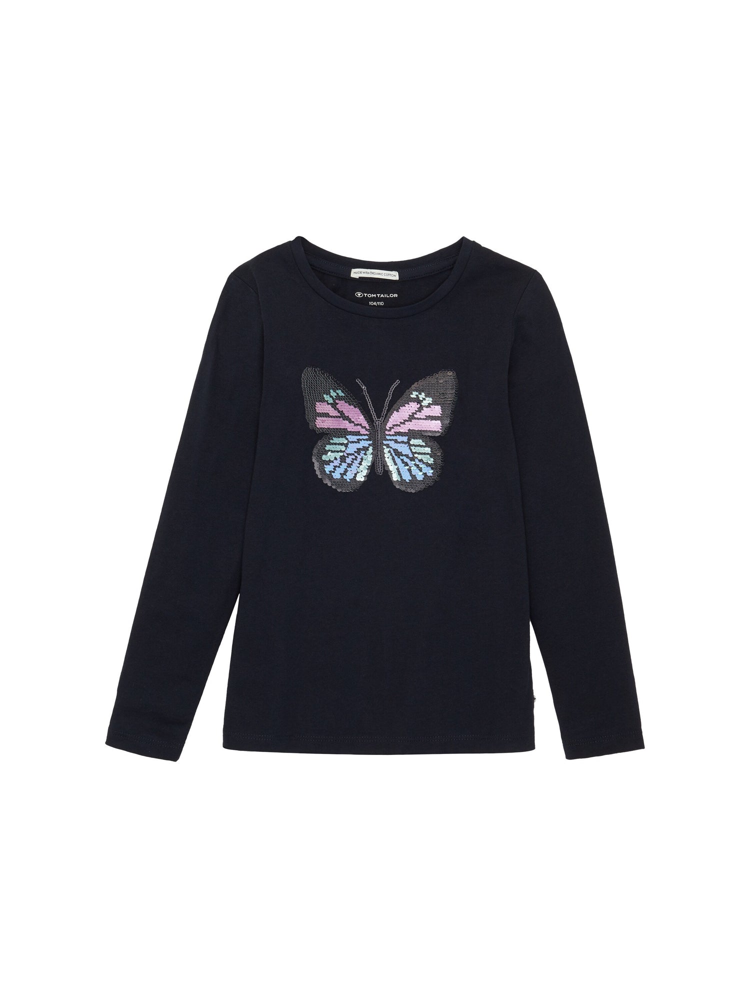 Sequins Longsleeve T-Shirt_1037421_10668_01
