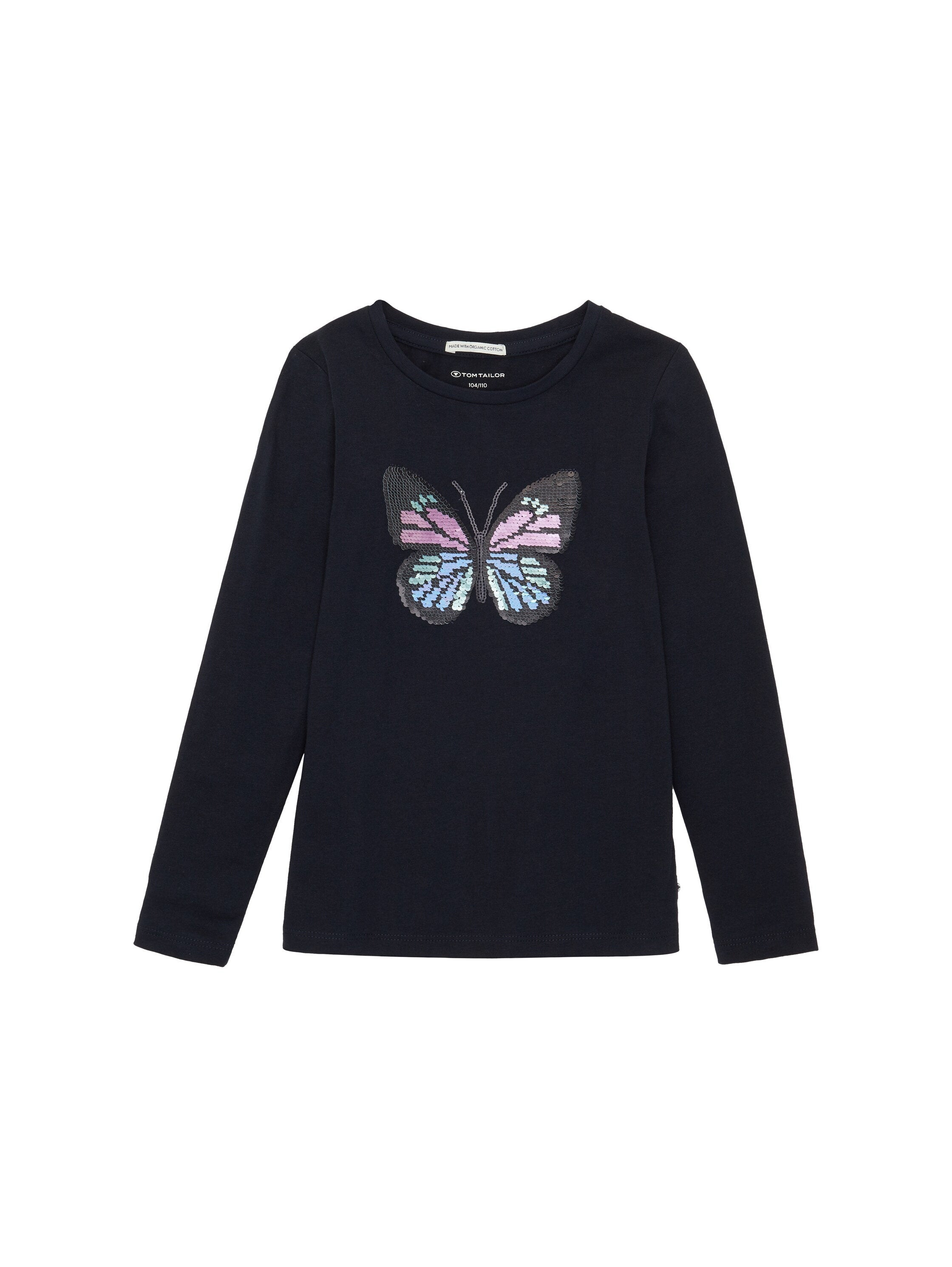 Sequins Longsleeve T-Shirt_1037421_10668_01