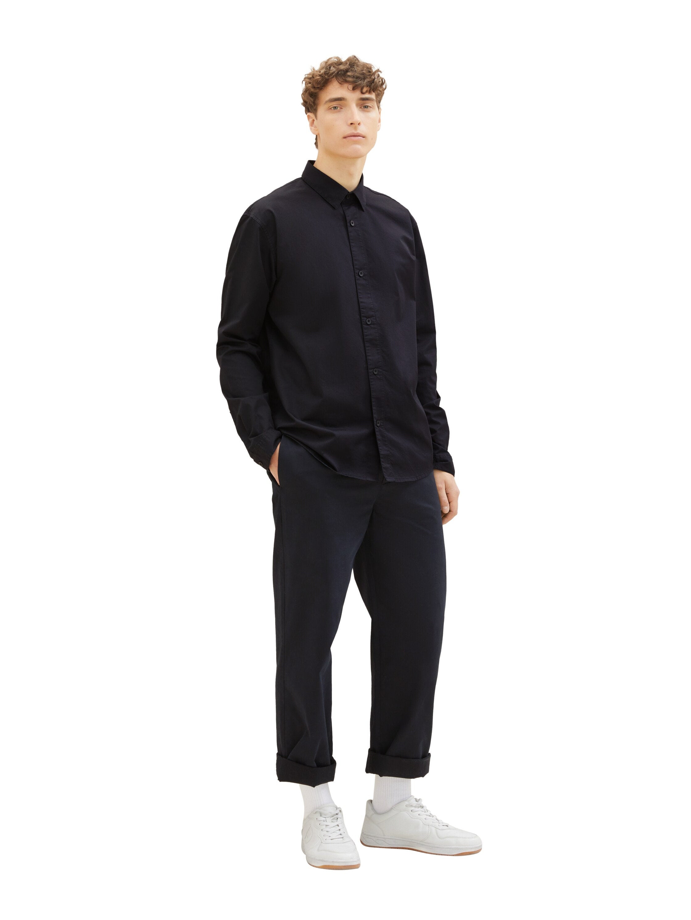 Relaxed Papertouch Shirt_1037461_29999_03