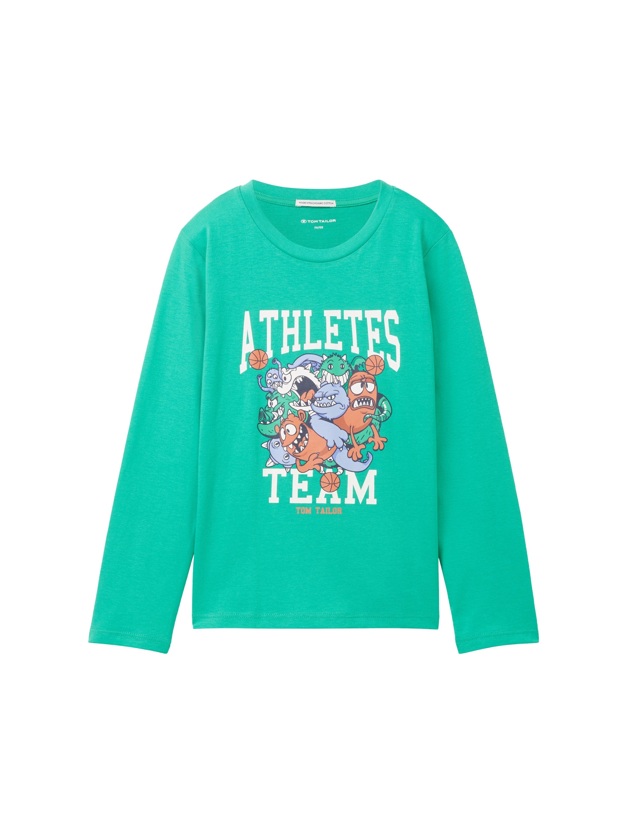 Printed Longsleeve T-Shirt_1037516_32262_01