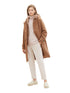 Fabric Mix Hooded Coat_1037559_32613_03