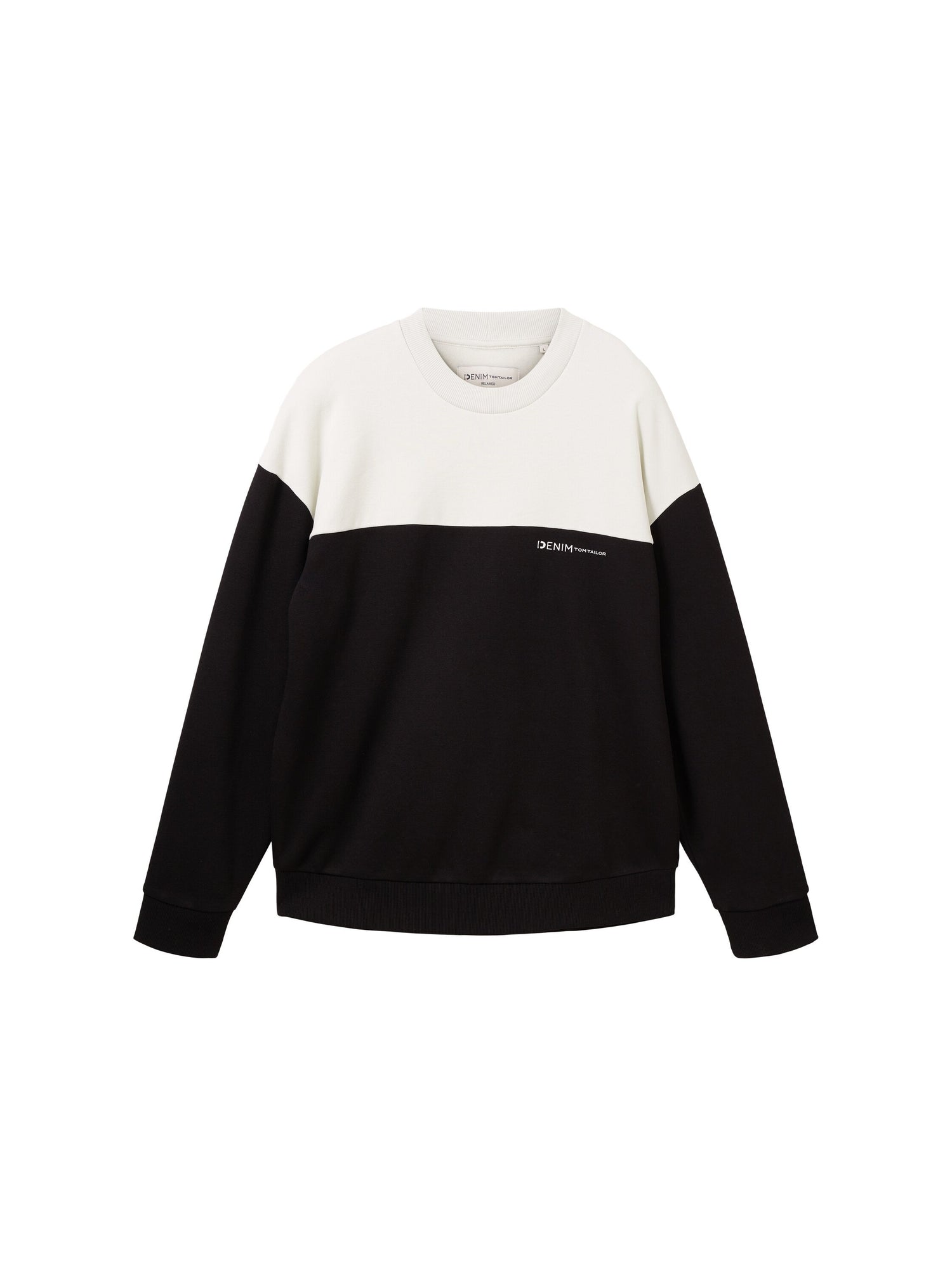 Relaxed Colorblock Sweater_1037601_29999_01