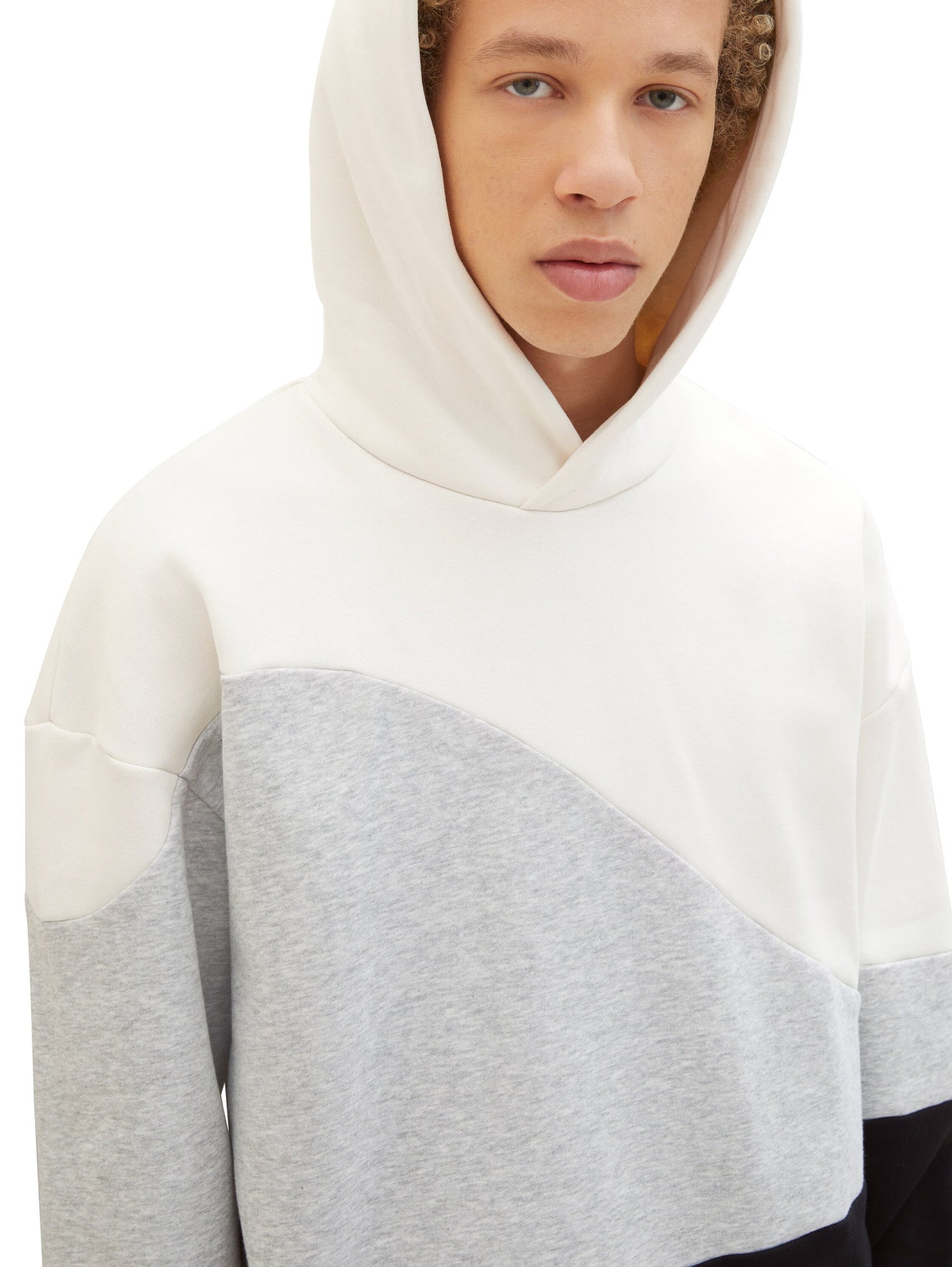 Relaxed Colorblock Hoodie_1037604_12906_06