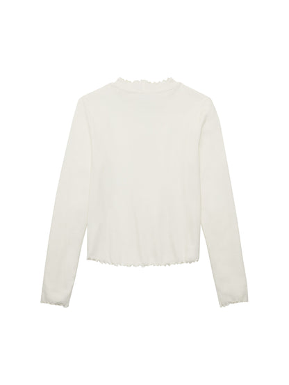 Cropped Rib Longsleeve T-Shirt_1037710_12906_02