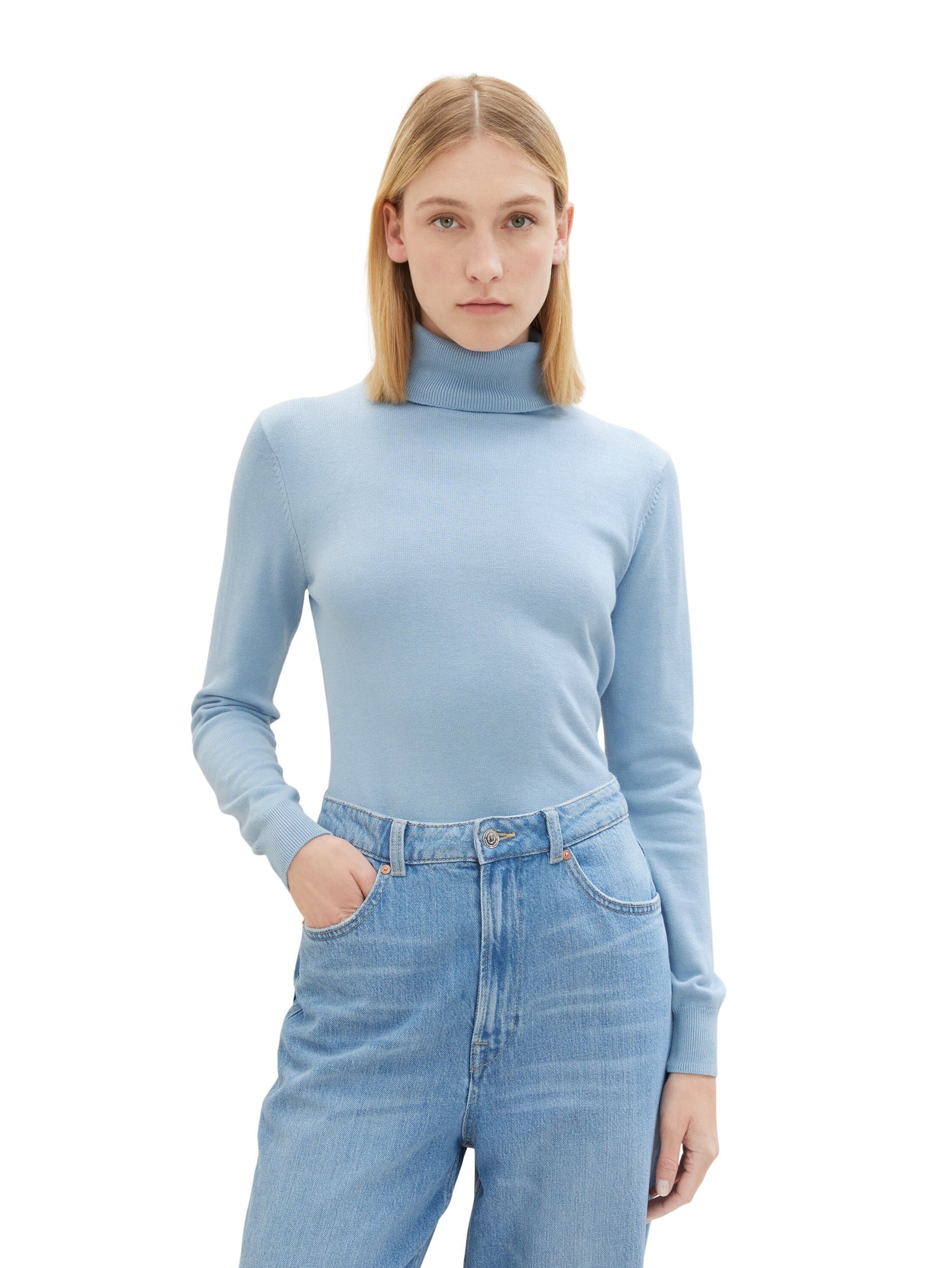 Knit Basic Turtleneck_1037746_26320_07