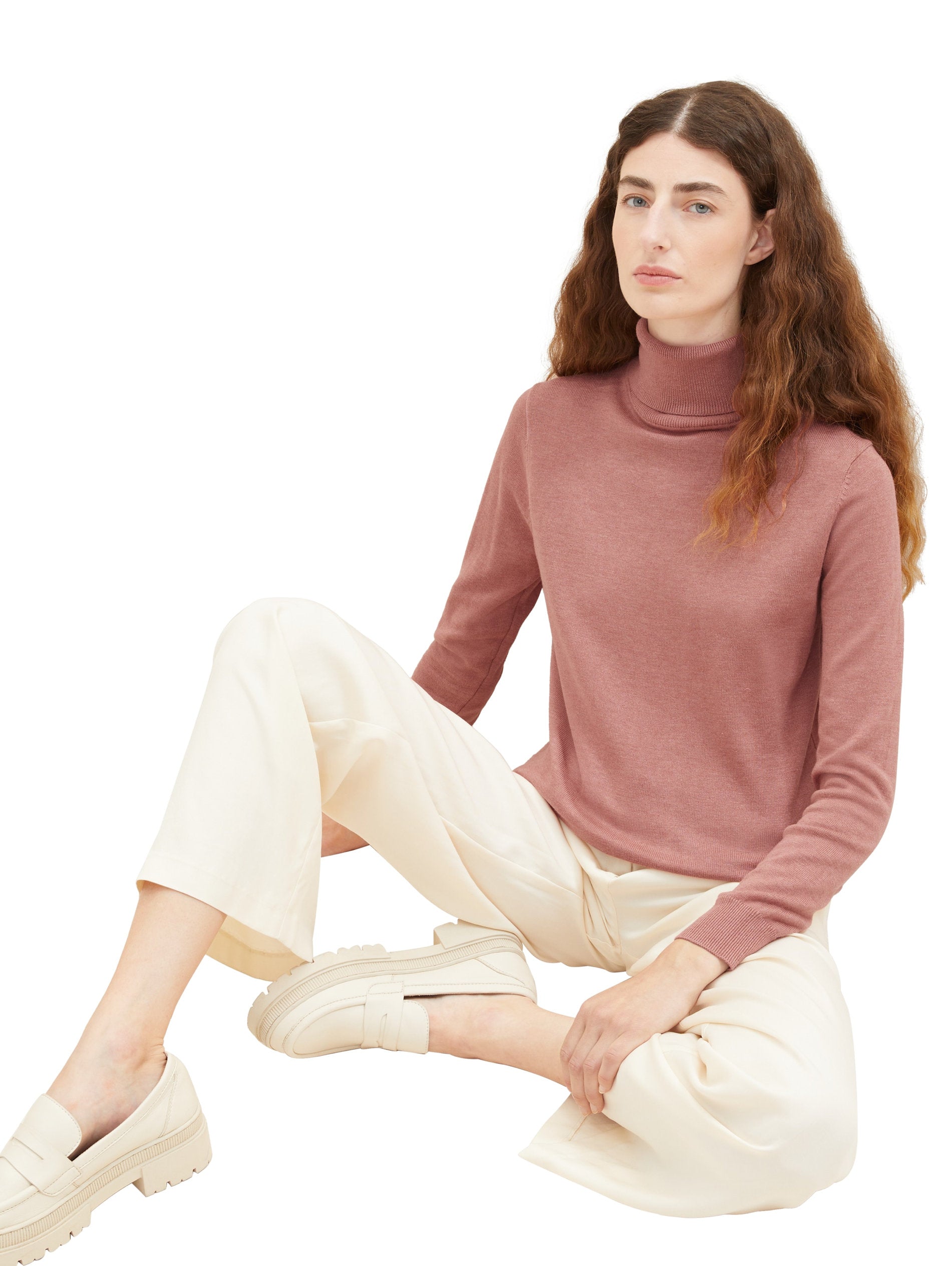 Knit Basic Turtleneck_1037746_33157_02