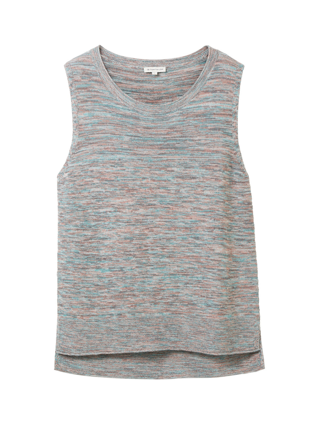 Tank Top With Round Neck_1037775_33800_01