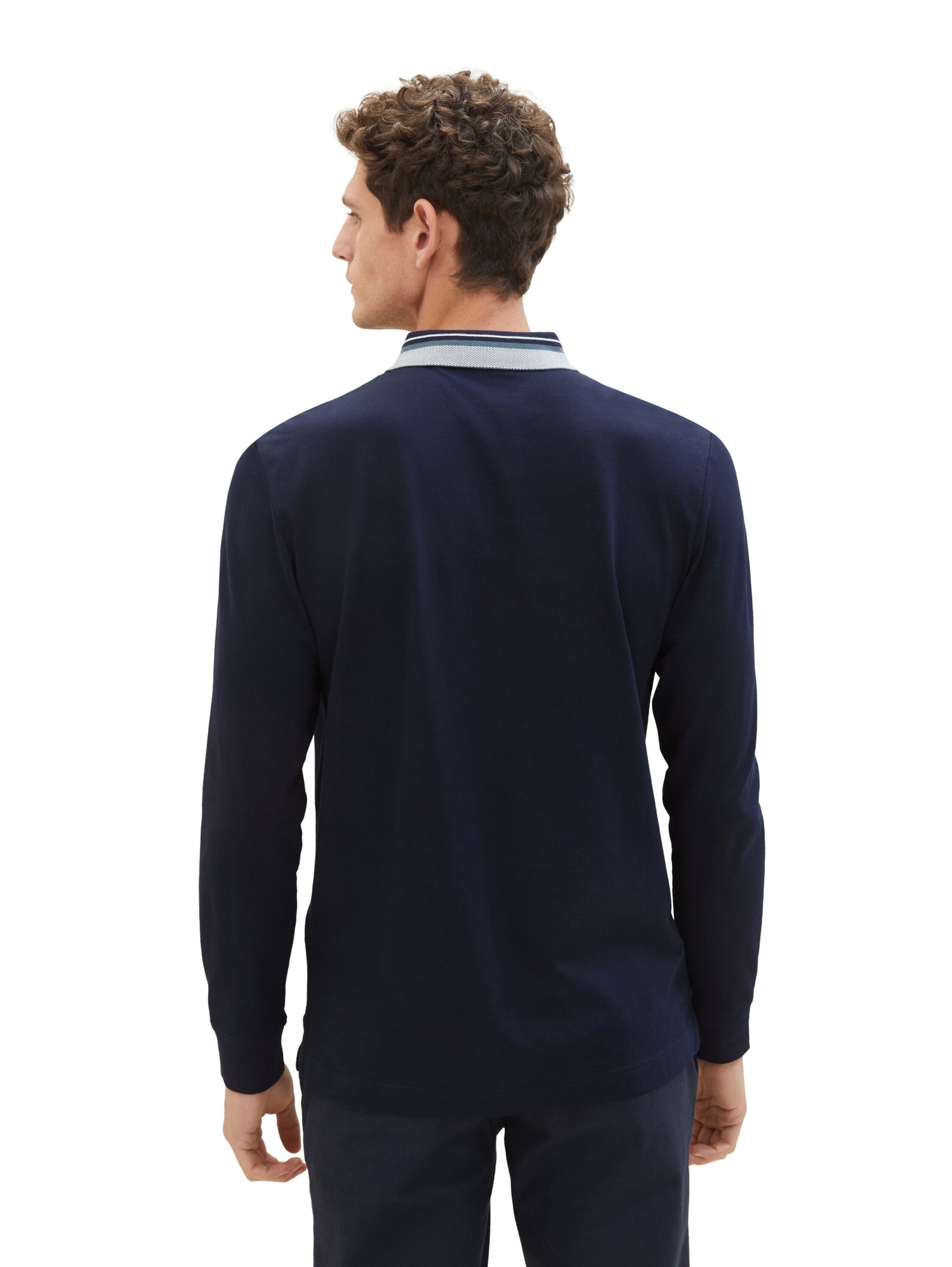Long Sleeve Polo Shirt With Logo_1037813_10668_04