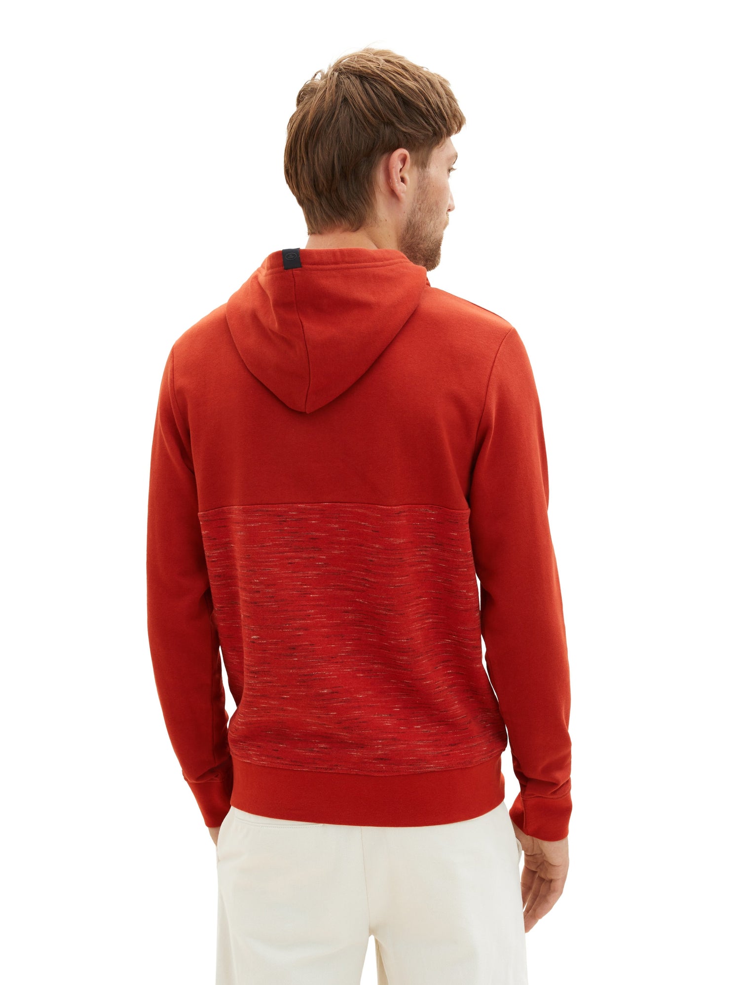 Hoodie With Color Block Design_1037834_32436_04