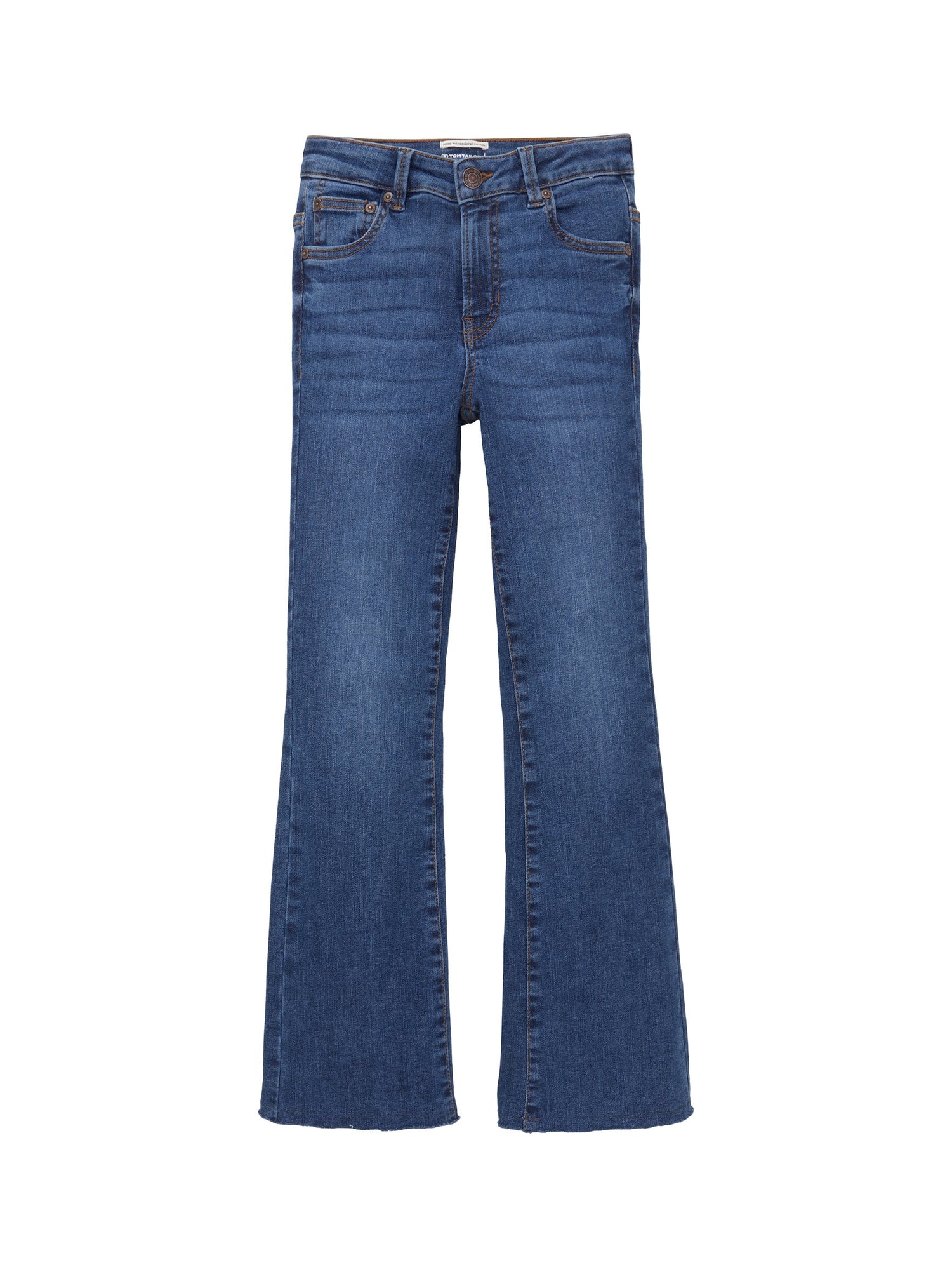 Flared Denim Pants_1038007_10114_01