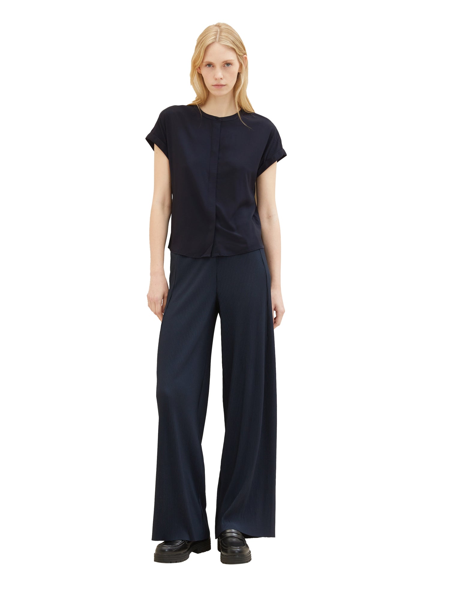 Corduroy Wide Leg Palazzo Trousers_1038015_10668_04