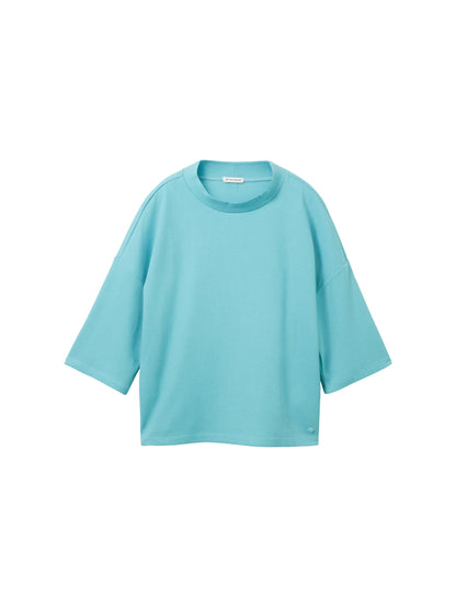 Oversized Cropped T Shirt_1038072_10426_01