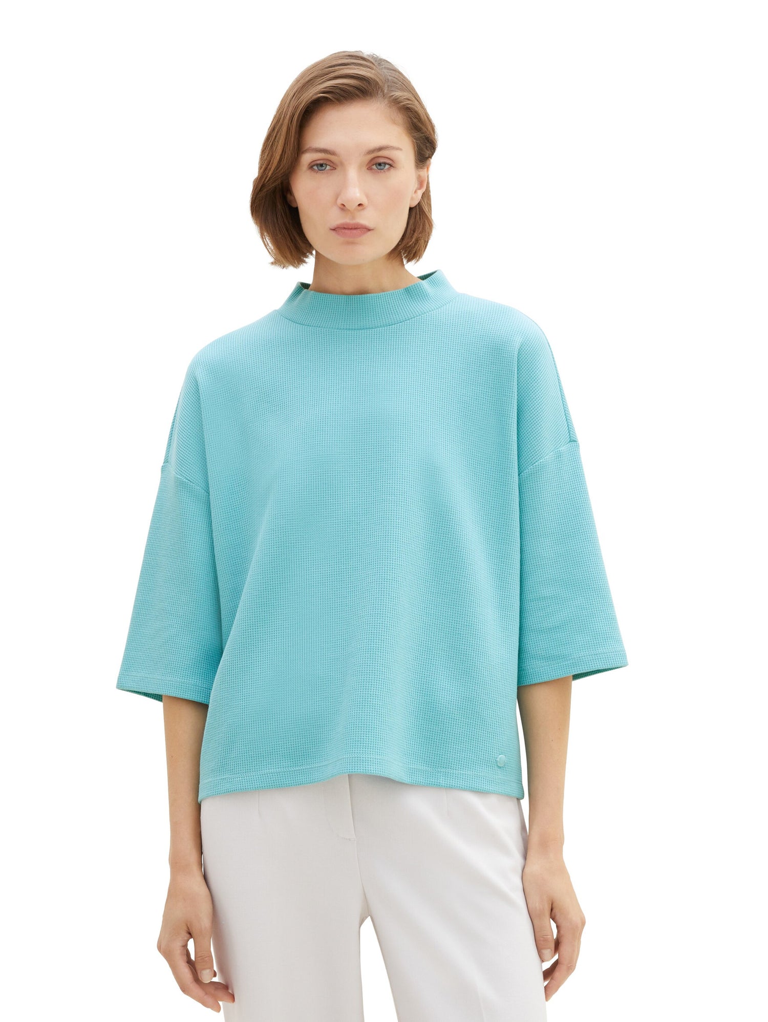 Oversized Cropped T Shirt_1038072_10426_06