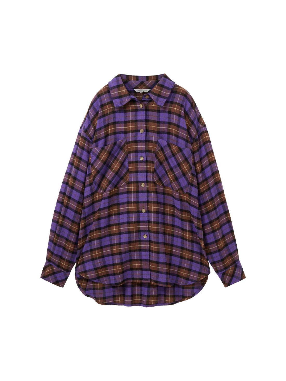 Oversized Flannel Shirt_1038132_32415_01