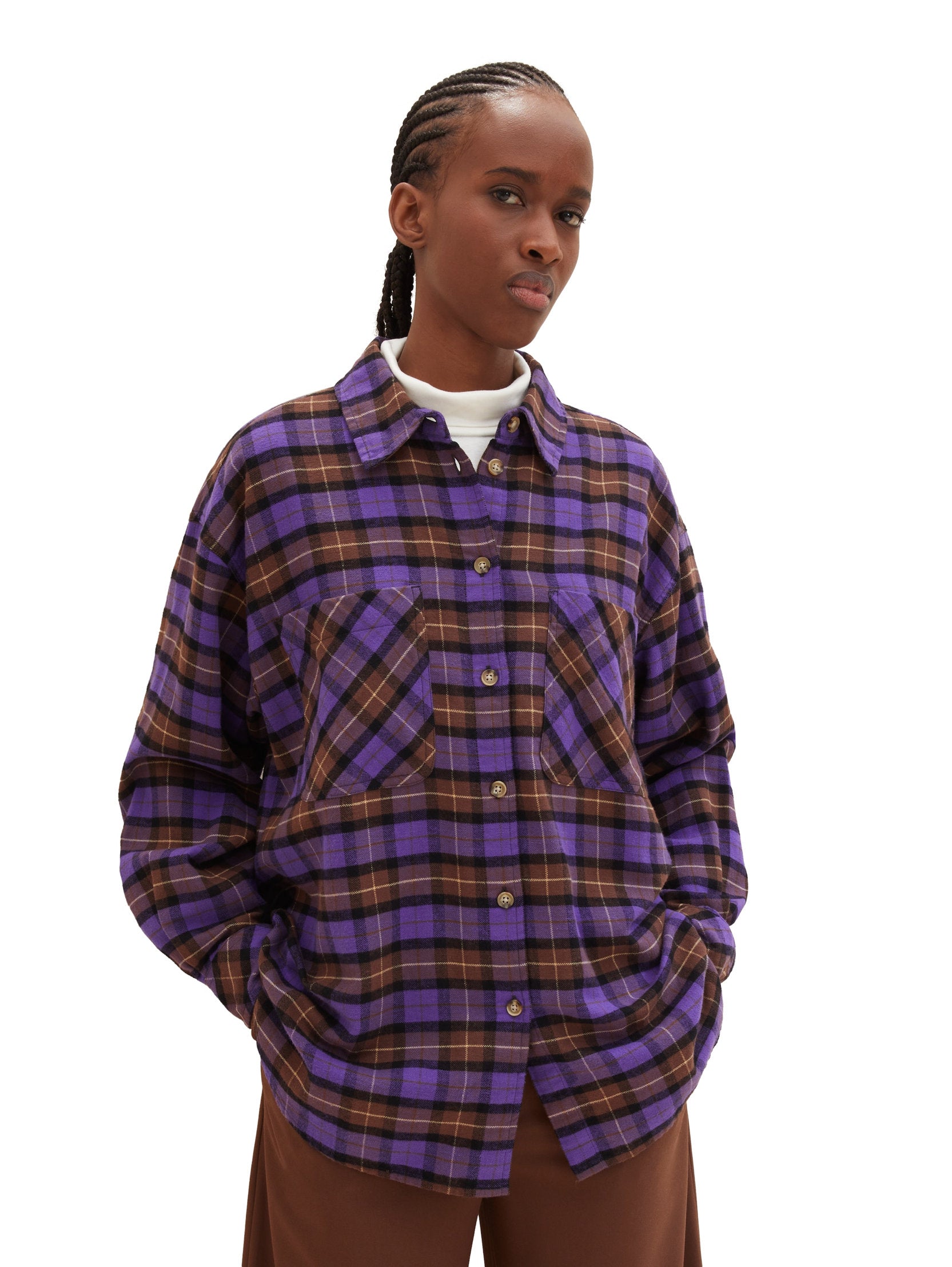 Oversized Flannel Shirt_1038132_32415_02