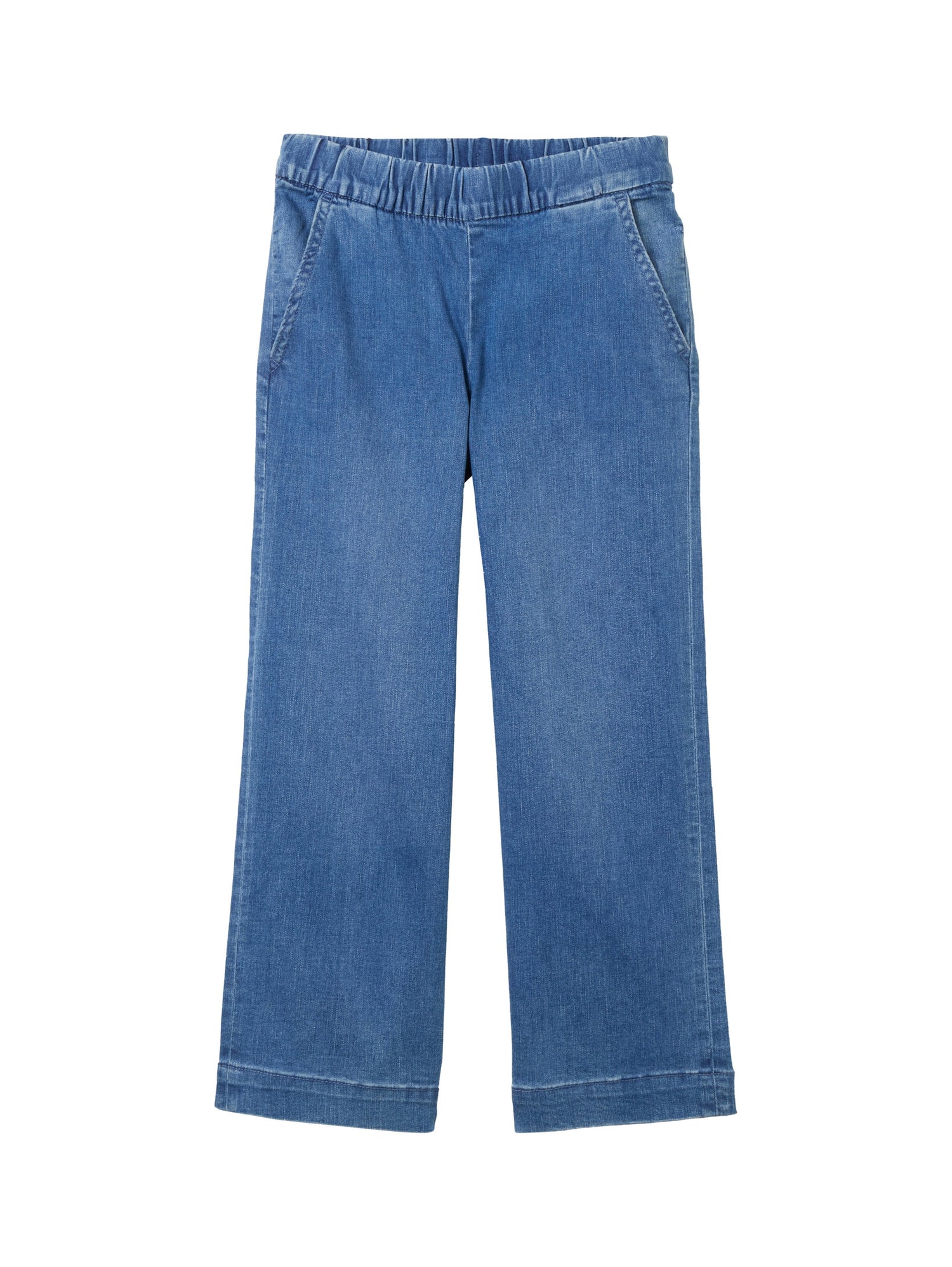 Wide Leg Denim Pants_1038156_10113_01