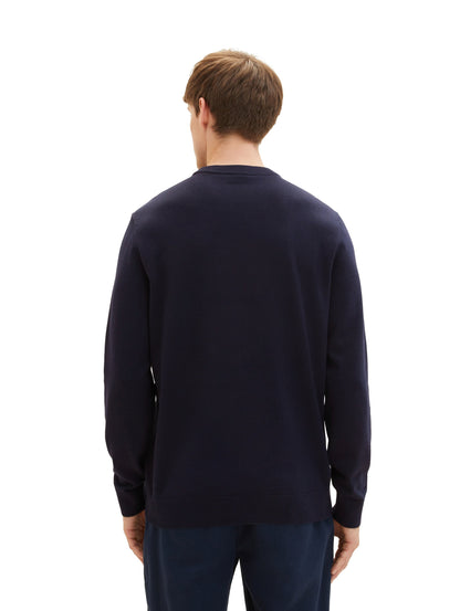 Knitted Pullover With Round Neckline_1038198_10668_04