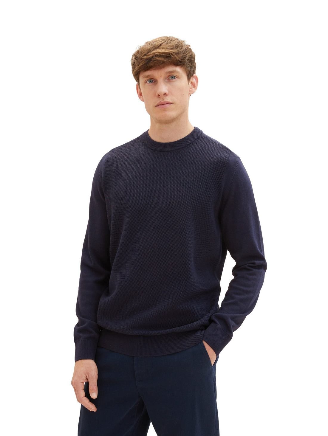 Knitted Pullover With Round Neckline_1038198_10668_06