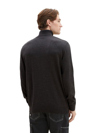 Turtleneck Long Sleeve Pullover_1038202_10617_04