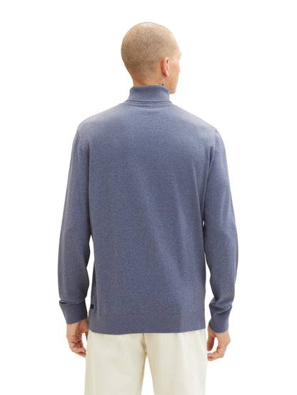 Turtleneck Long Sleeve Pullover_1038202_18964_04