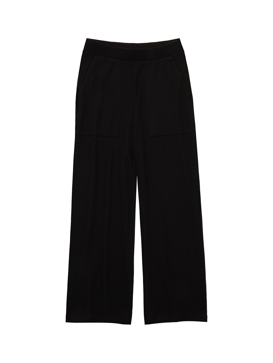 Cropped Slip On Trousers With Pockets_1038220_14482_01